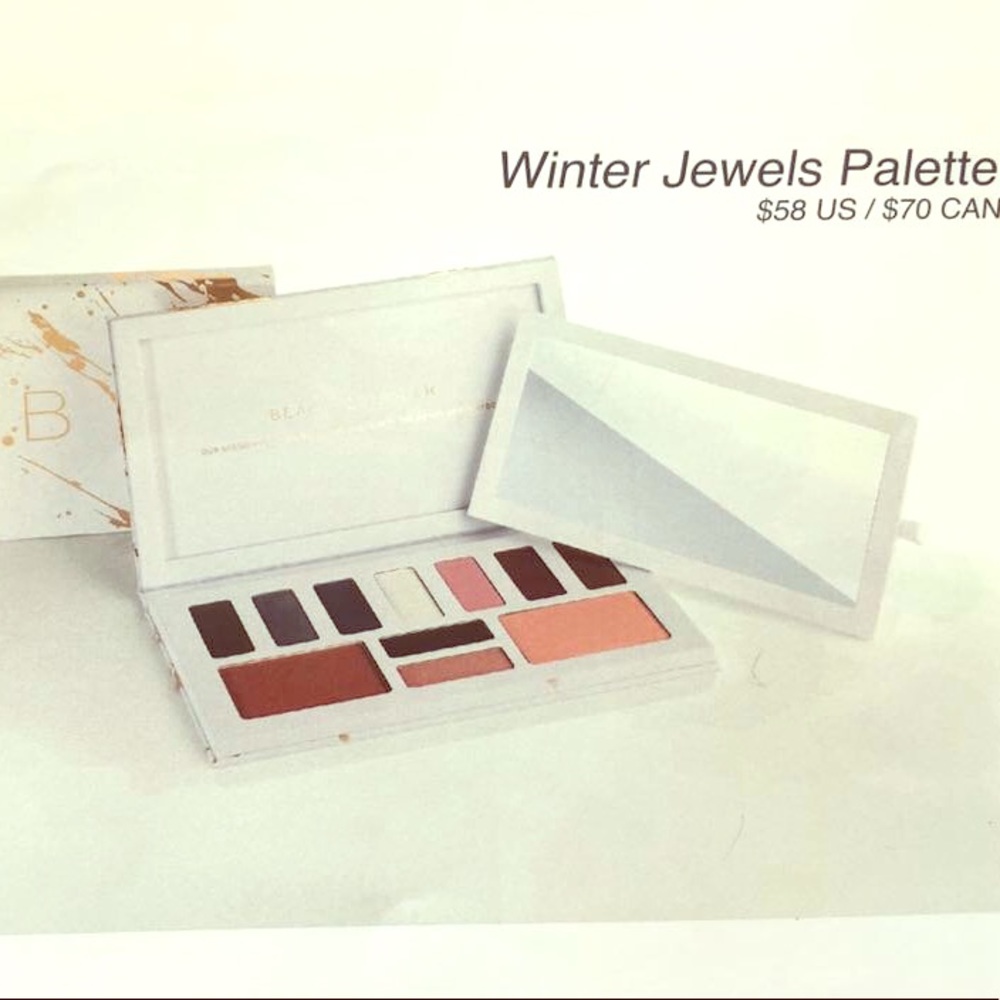 Beautycounter winter jewels palette